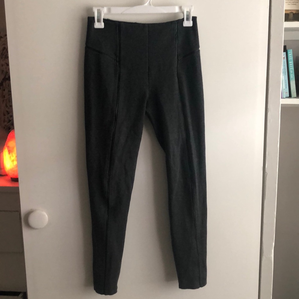 Anthropologie grey legging pants